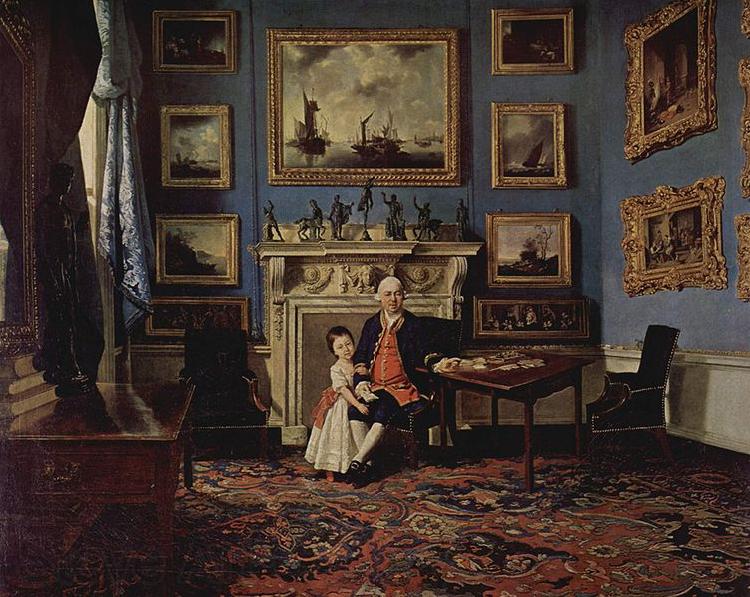 Johann Zoffany Portrait of Sir Lawrence Dundas France oil painting art